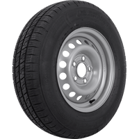 Megerősített pótkocsi kerék KENDA GUMIABRONCS 185/80 R14C 104/102N KENDA FELNI 5.5Jx14"H2 5x112 ET:30