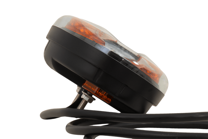 FRISTOM FT-356 LED IND univerzális első lámpa oldalsó rögzítőkonzollal