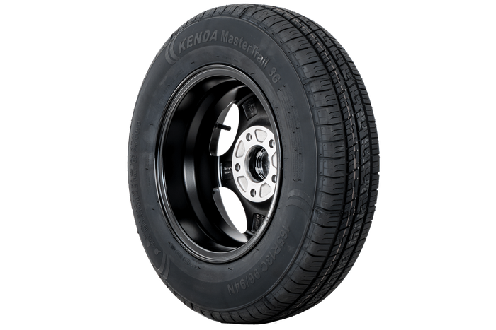 Erősített pótkocsi kerék KENDA GUMIABRONCS 165/80 R13C 96/94N ALU FELNI STARCO polírozott 5Jx13"H2 5x112 ET:30