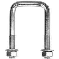 DROMET C típusú négyzet alakú bilincs M12 70/42/70 anyákkal és alátétekkel