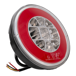 TT TECHNOLOGY TT.12008 Glo-Trac LED Hamburger hátsó lámpa 3 funkciós univerzális