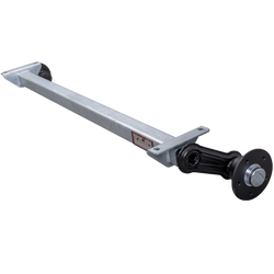 KNOTT VG7-L fékezetlen pótkocsi tengely 750kg 1260mm 1565mm 5x112