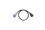 CEE dugós és védőérintkezős aljzatos adapter 16A 230V ProPlus 373530DE kábel 150cm