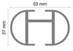 G3 korlát 60.045 RR 145cm