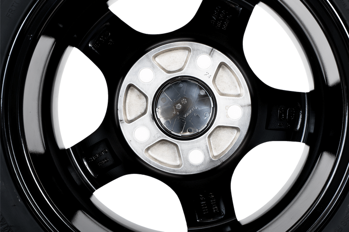 Erősített pótkocsi felni KENDA GUMIABRONCS 195/50 R13C 104/102N ALU FELNI STARCO polírozott 6Jx13"H2 5x112 ET:30