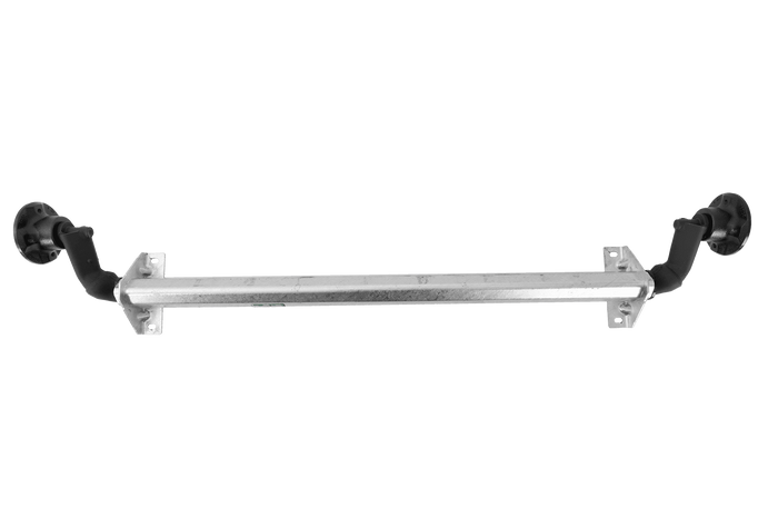 AL-KO OPTIMA fékezetlen pótkocsi tengely 750kg 1130mm 1540mm 4x100