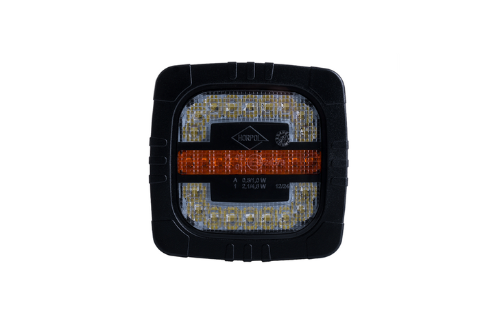 HORPOL ROCA LZD 2799 LED első lámpa 2 funkció univerzális