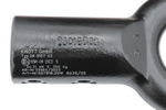 KNOTT KK7937S vonószem 3500 kg-os pótkocsihoz, 60 mm-es csővonórúddal, új típus