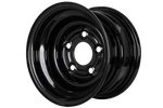 Acélfelni UNITRAILER pótkocsihoz, fekete, 6Jx10"H2, 5x112 ET:-4
