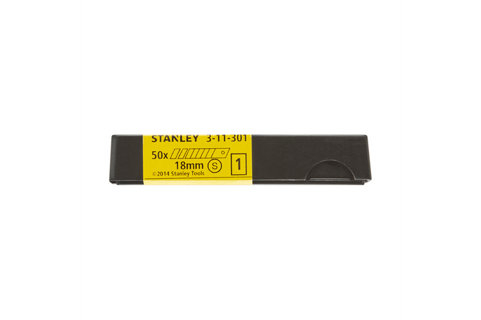 STANLEY letörhető pengék 18 mm-es pót késpengék 50 db
