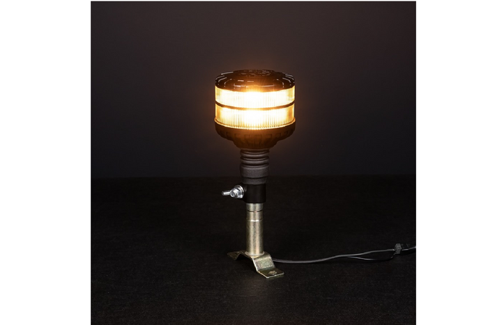 KAMAR X-SPIDER 1 flex LED figyelmeztető lámpa, narancssárga villogó fénnyel