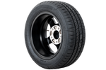 Erősített pótkocsi kerék KENDA GUMIABRONCS 195/50 R13C 104/102N ALUMÍNIUM FELNI STARCO fekete 6Jx13"H2 5x112 ET:30