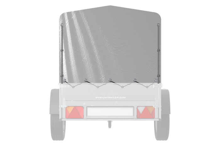 Váztakaró h-800 UNITRAILER ponyva pótkocsihoz 200x106cm GARDEN 200 KIPP