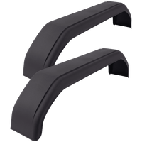 Két darabos tandem sárvédő készlet 14-15"-os utánfutóhoz DE HAAN THMK 22155 kerékívek 1550/220 mm