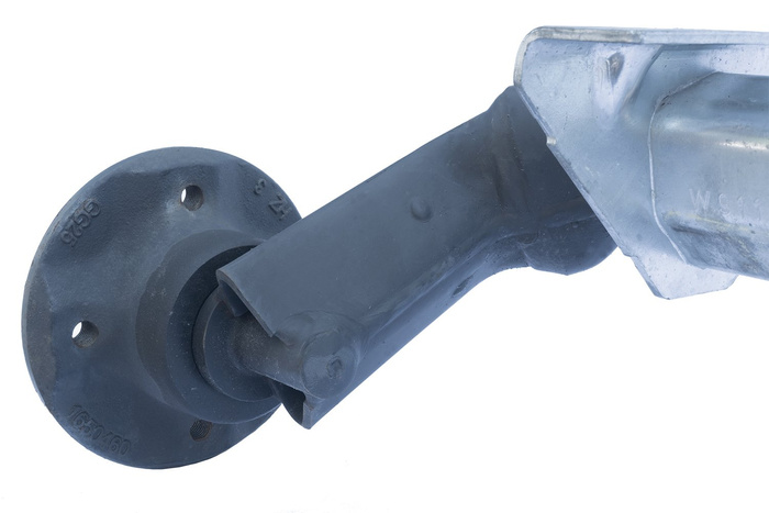 AL-KO OPTIMA fékezetlen pótkocsi tengely 750kg 700mm 1100mm 4x100