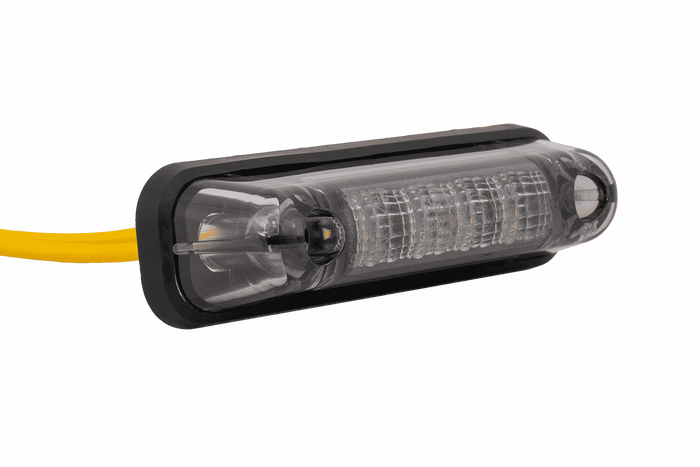 FRISTOM FT-081 LED DARK jelzőlámpa, narancssárga, univerzális
