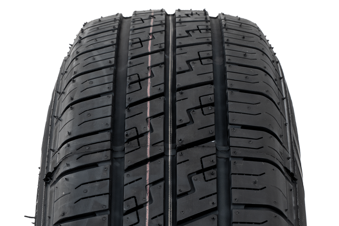 Erősített pótkocsi kerék KENDA GUMIABRONCS 185/80 R14C 104/102N ALUMÍNIUM FELNI STARCO fekete 5.5Jx14"H2 5x112 ET:30