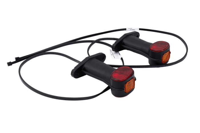 Két darabos ASPÖCK SUPERPOINT II univerzális helyzetjelző lámpa gumikaron