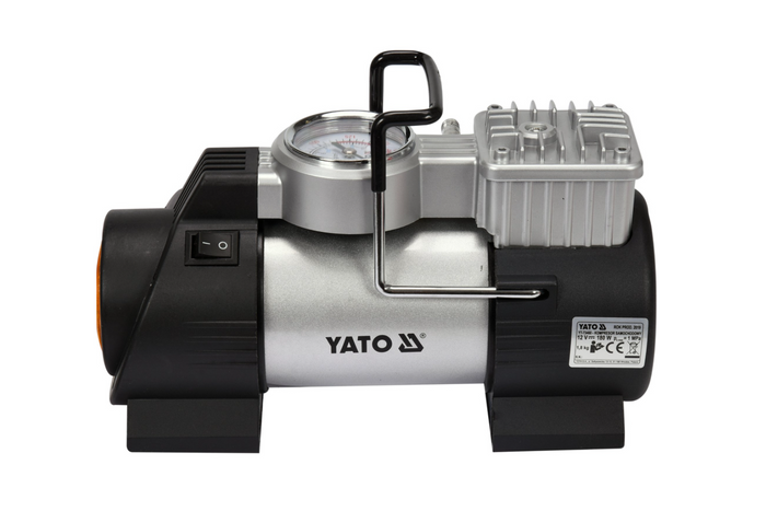 YATO YT-73460 autókompresszor LED lámpával 12V 180W