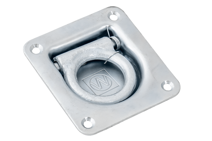 WINTERHOFF ZBF 70-2 süllyesztett padlókonzol pótkocsi rakományrögzítő vonóhorog