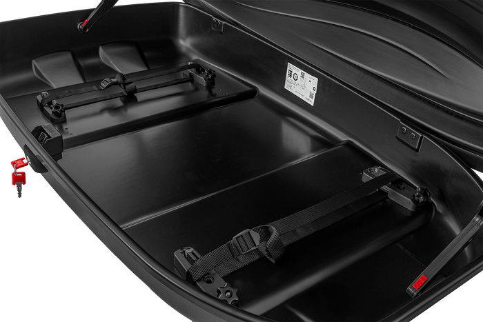 Inter Pack Stella 370 tetőbox, matt fekete