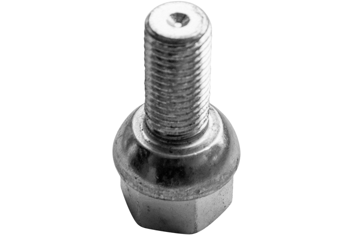 10 darabos M12x1.5 golyóscsavar készlet 750 kg feletti fékezhető tengelyekhez való kerekekhez