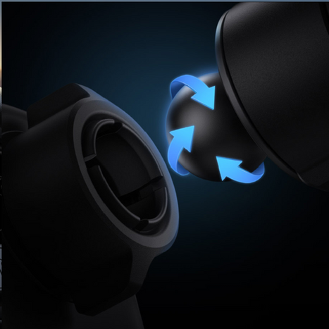 BASEUS Stable Gravitional autós telefontartó Qi 15W vezeték nélküli töltéssel a szellőzőnyílásba