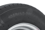 Megerősített pótkocsi kerék KENDA GUMIABRONCS 165/80 R13C 96/94N KENDA FELNI 4.5Jx13"H2 5x112 ET:30
