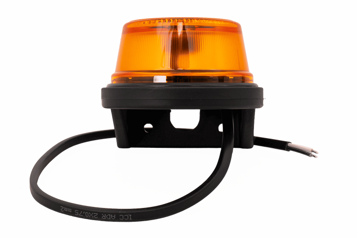 FRISTOM FT-059 LED narancssárga univerzális helyzetjelző lámpa szögletes konzollal