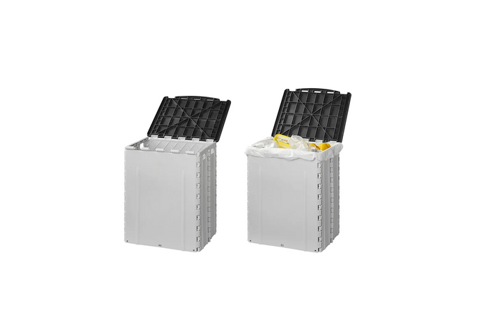 ProPlus 370408 összecsukható kempinghulladék-gyűjtő, 30 literes űrtartalommal
