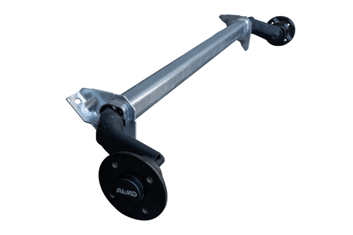 AL-KO OPTIMA fékezetlen hajóutánfutó tengely 750kg 1070mm 1380mm 4x100