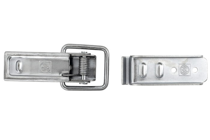 Oldalsó vonóhorog csattal WINTERHOFF BV 60-1 + BVG 60-A komplett pótkocsi oldalsó zárral