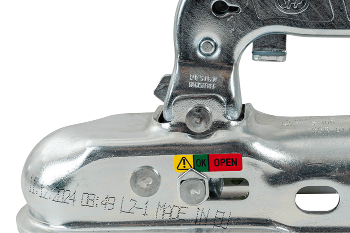 STEELPRESS BC-1200C gömbfejű vonóhorog 1200 kg-os pótkocsihoz, 50 mm-es csővonórúddal