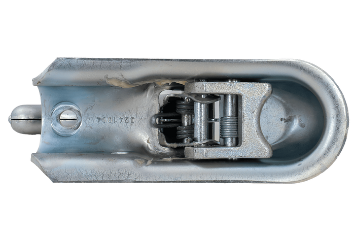 KNOTT K20-B gömbfejű vonóhorog 2000 kg-os pótkocsihoz, 45 mm-es öntöttvas csővonórúddal 