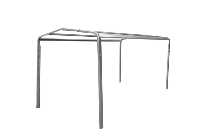 h-800 váz ponyvás utánfutó takaróhoz UNITRAILER GARDEN TRAILER 230 KIPP