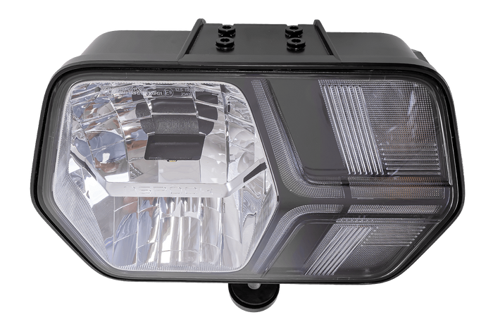 ASPÖCK LuxLED II LED első lámpa 7 funkció 6-pólusú DEUTSCH DT06-6S bal