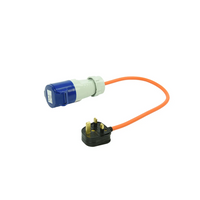 Adapter brit csatlakozódugóval és CEE aljzattal 16A ProPlus 373522 40 cm-es kábellel