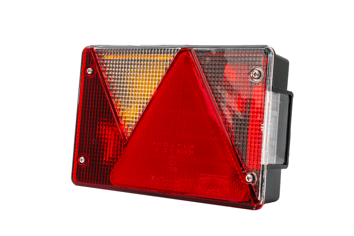 ASPÖCK Multipoint IV hátsó lámpa 6 funkciós bal oldali