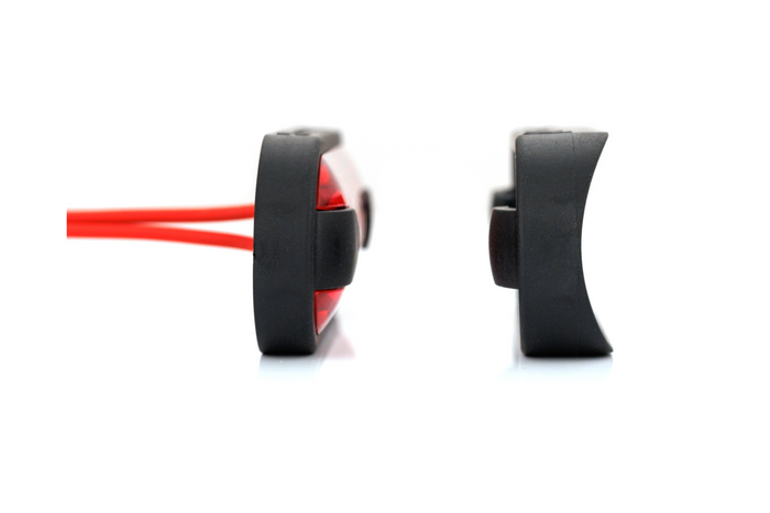 HORPOL LD 3212 LED vékony univerzális piros helyzetjelző lámpa