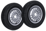 Két kerék szett utánfutóhoz KENDA GUMIABRONCS 165/70 R13 79N KENDA FELNI 4Jx13"H2 4x100 ET:30