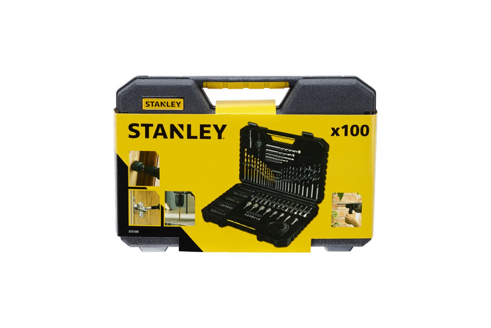 Fúró- és bitkészlet 100 db STANLEY STA7205-XJ