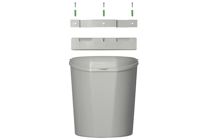 ProPlus 370402 szemetes fedéllel utánfutókhoz, lakókocsikhoz, 6 literes