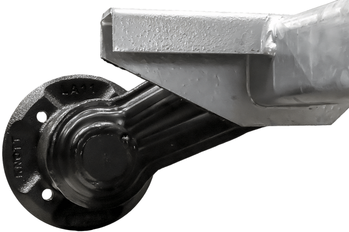 KNOTT VG7-L fékezetlen hajóutánfutó tengely 750kg 1475mm 1766mm 4x100