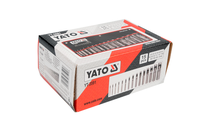 YATO YT-3591 bőrlyukasztó 2-22mm 15 db.