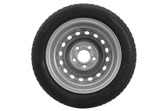 Megerősített pótkocsi kerék KENDA GUMIABRONCS 195/50 R13C 104/102N KENDA FELNI 6Jx13"H2 5x112 ET:30