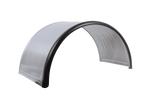 Dupla sárvédő pótkocsihoz 17.5-19.5" DOMAR DK7140 kerékív 1000/500mm fém gumi peremmel