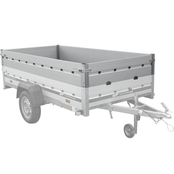 BIS alumínium oldalak UNITRAILER GARDEN 264 KIPP ALU és 264/2 KIPP ALU pótkocsikhoz