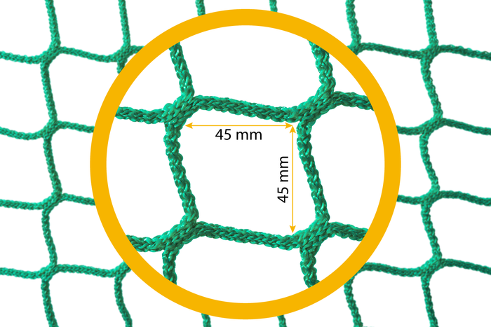 Szállítóháló UNITRAILER pótkocsihoz, a pótkocsi rakományának rögzítésére 150x270cm