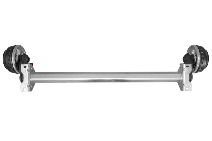 AL-KO COMPACT fékező tengely pótkocsihoz/szállítóhoz 1000kg 1180mm 1560mm 4x100