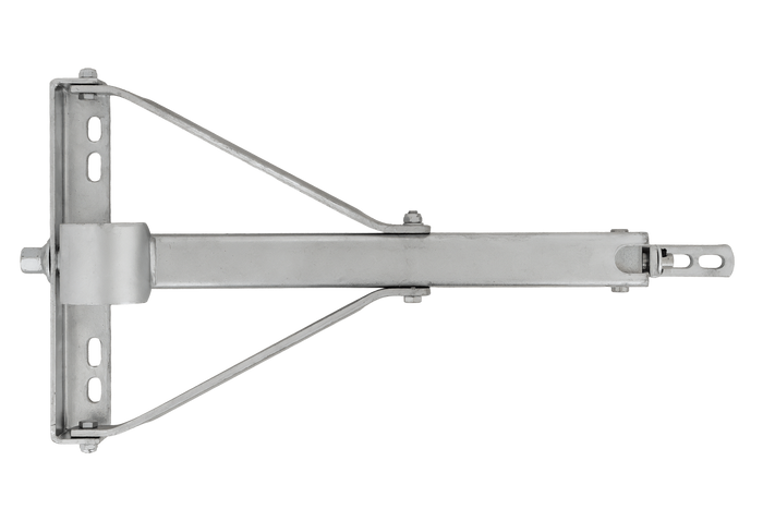 Kihúzható saroktámasz WINTERHOFF ADS460 V stabilizátor 450kg-os pótkocsikhoz 450mm